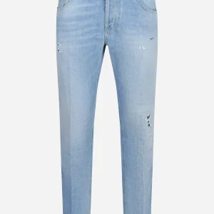 Jeans carrot fit Brighton in denim fermo