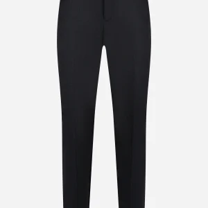 Pantalone Master slim fit in lana stretch Grigio