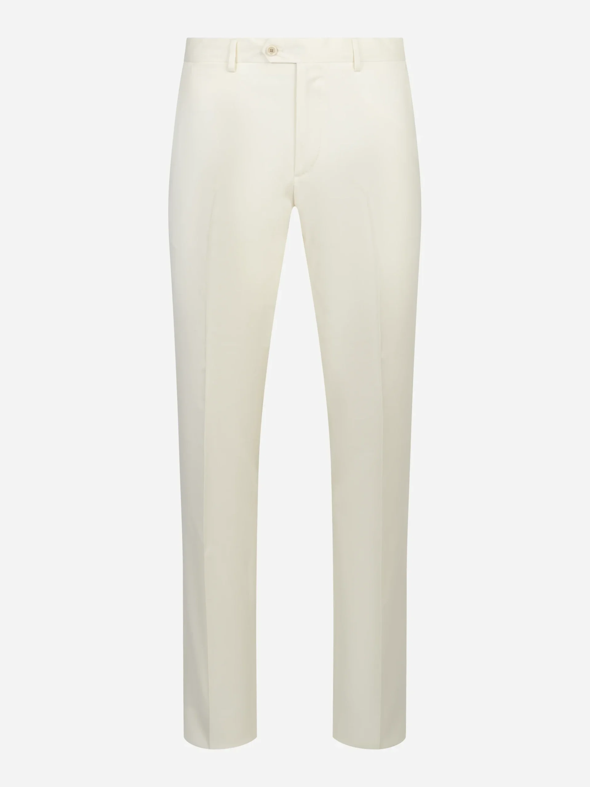 Abito doppiopetto bianco in pura lana vergine - immagine 5