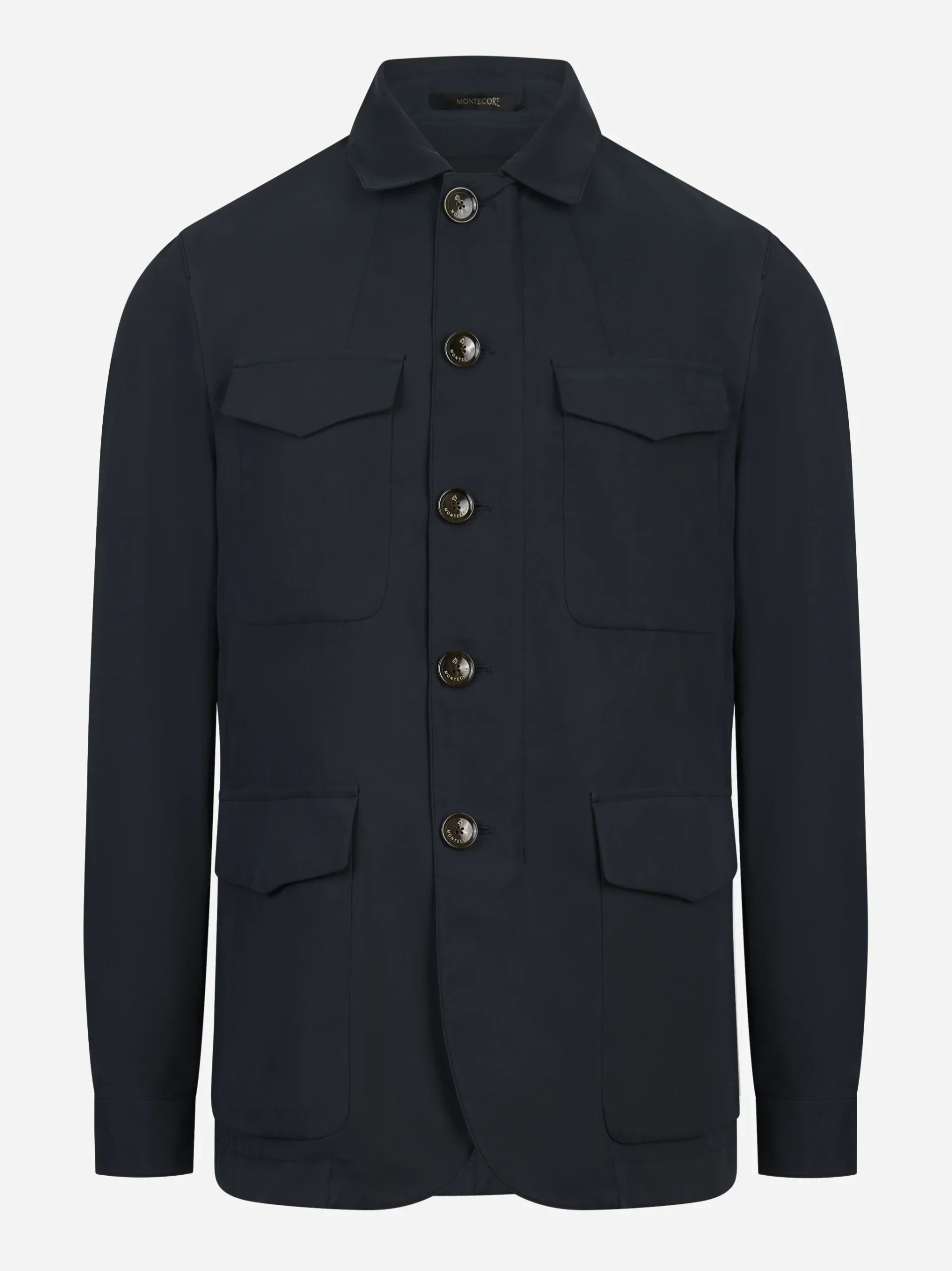 Giacca in tessuto tecnico blu - immagine 2