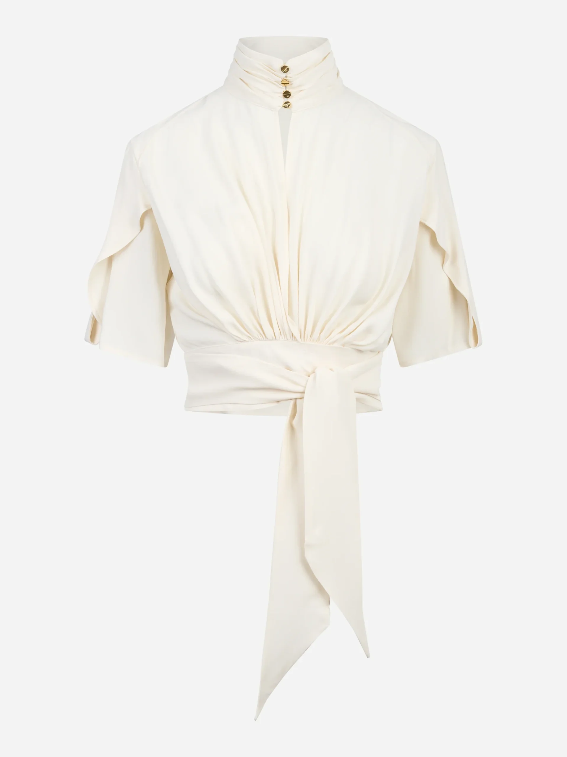 Blusa in georgette di viscosa - immagine 2