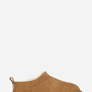 Mules Micro Mini Chestnut