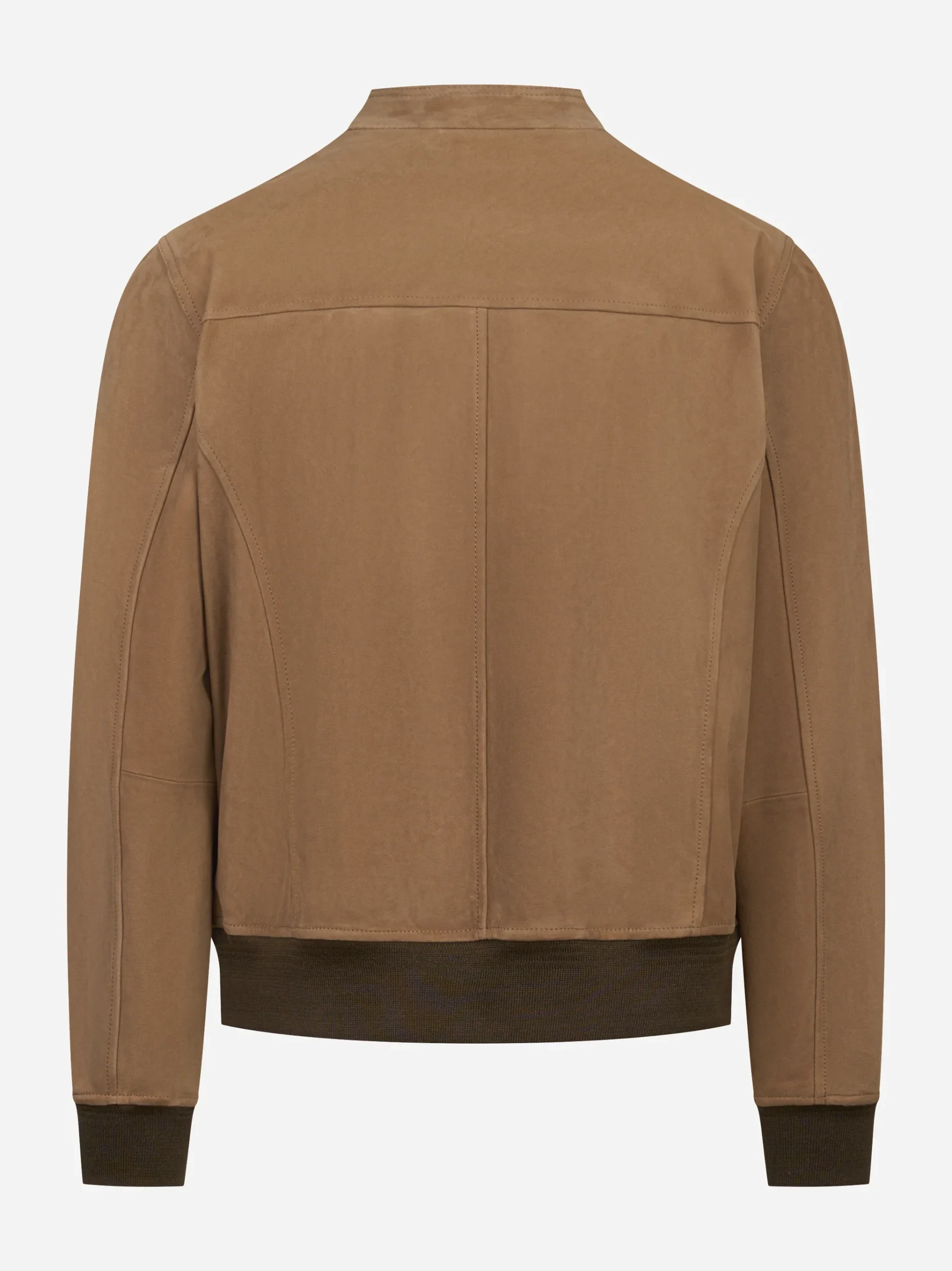 Giacca in pelle New York in suede Beige - immagine 3