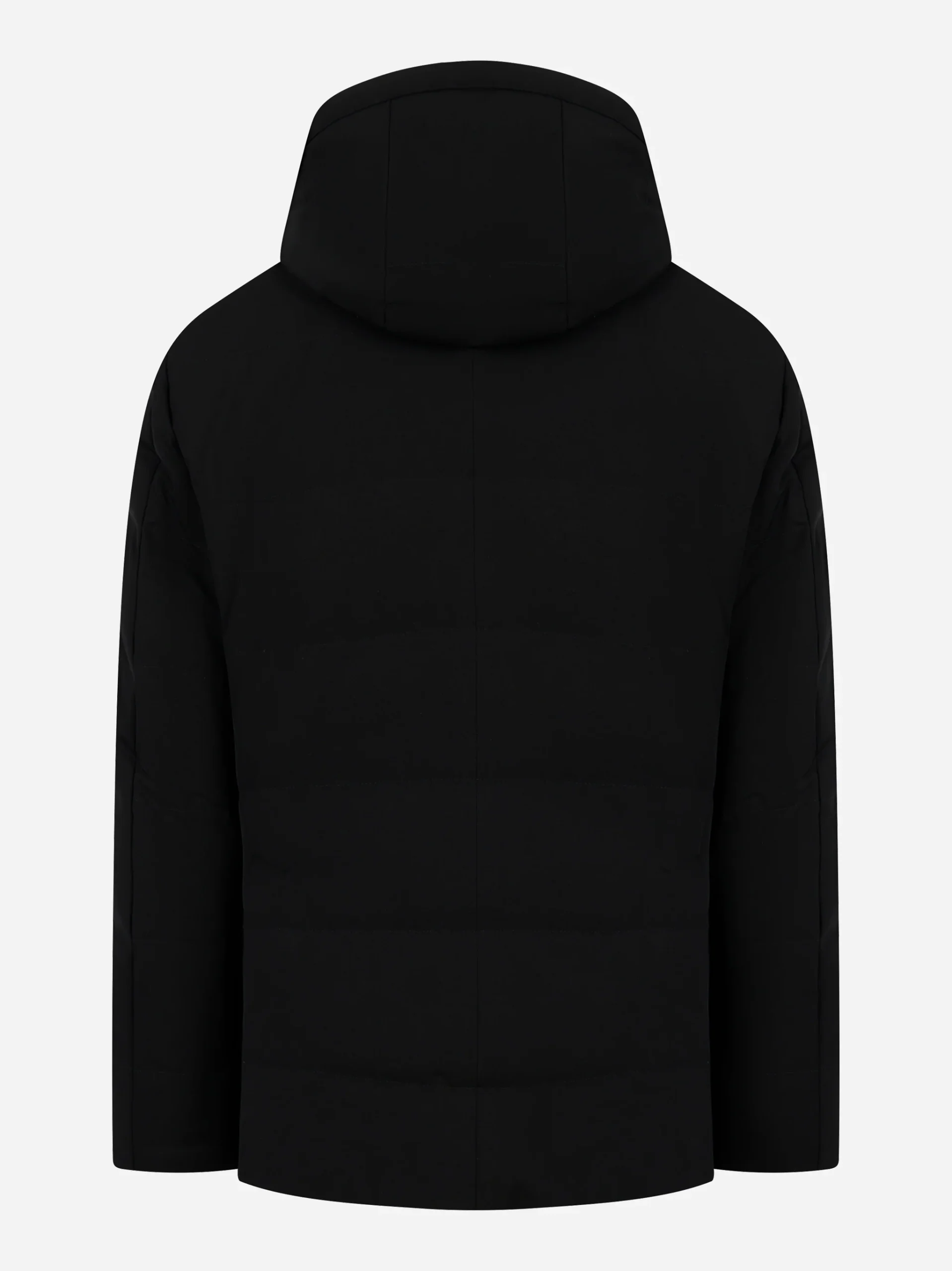 Giacca tecnica in nylon con imbottitura interna Nera - immagine 6