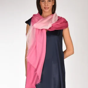 Faliero Sarti Sciarpa Ginevra Rosa/fucsia Donna