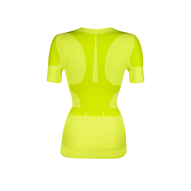 Maglia posturale traspirante in materiale Termo Rinfrescante con zip donna - immagine 4