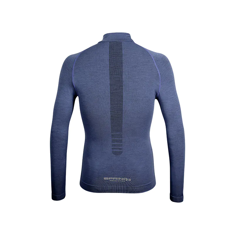 Maglia maniche lunghe da Running con collo alto - immagine 8