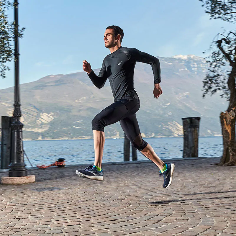 Maglia tecnica Running e Outdoor manica lunga uomo