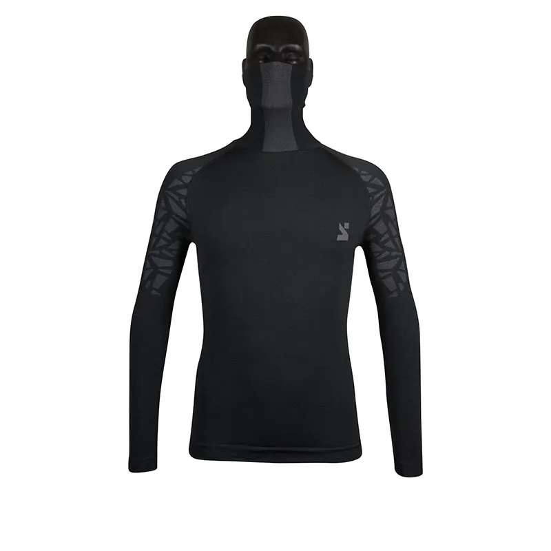 Maglia tecnica Running e Outdoor manica lunga collo alto uomo - immagine 3
