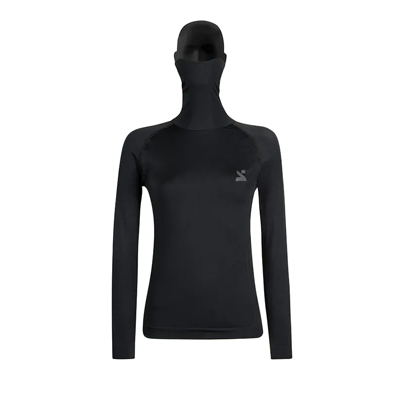 Maglia tecnica Running e Outdoor manica lunga collo alto donna - immagine 3