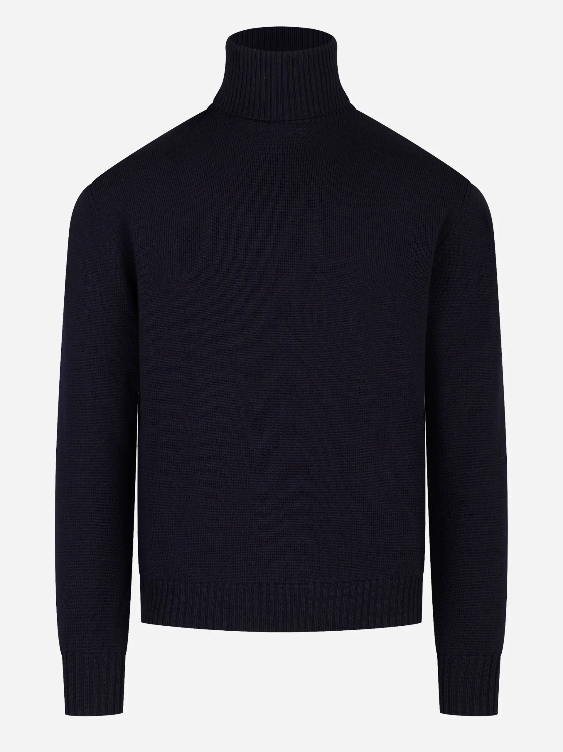 Dolcevita in lana merinos finezza 7 Blu