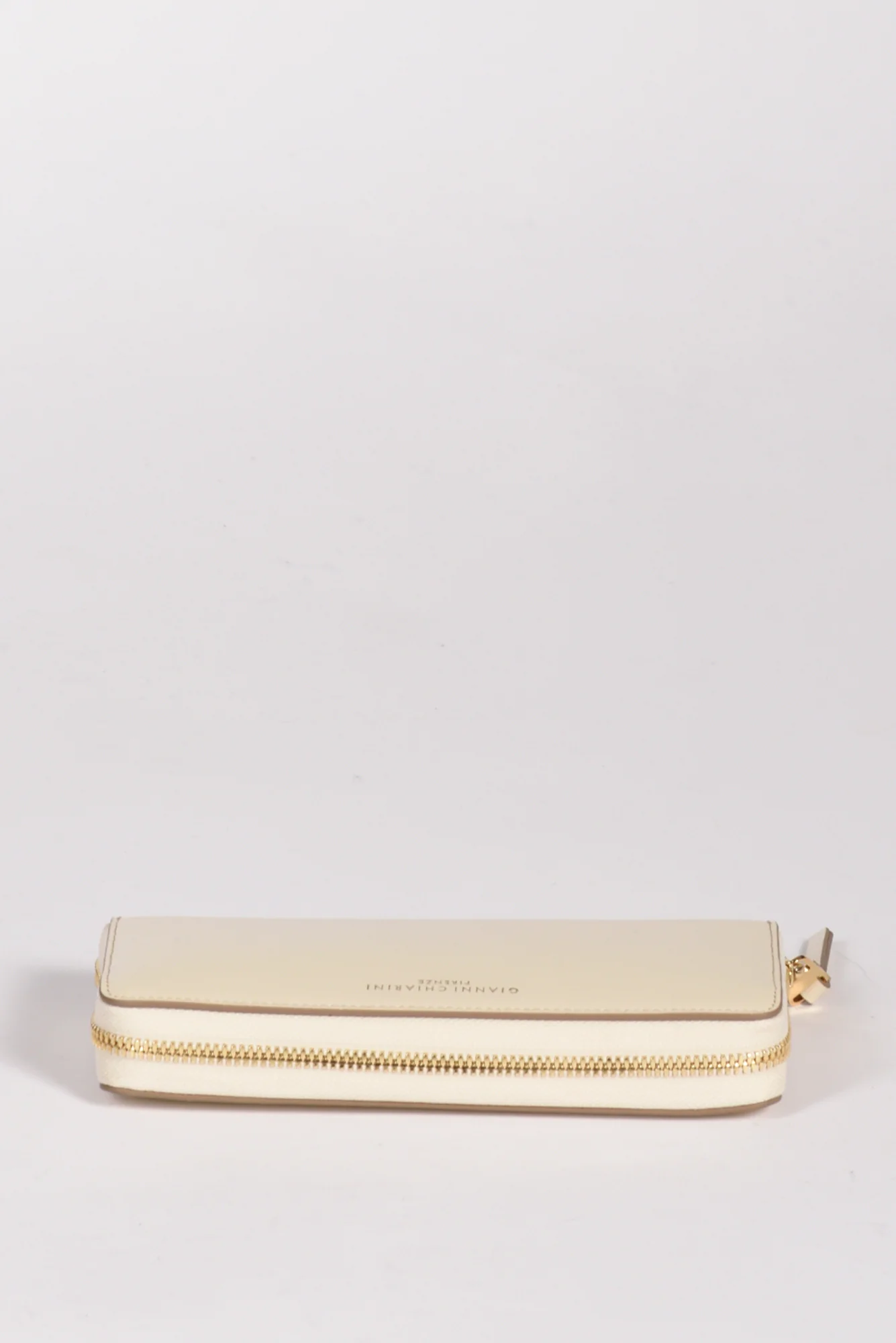 Gianni Chiarini Portafoglio Zip Bianco Naturale Donna - immagine 5