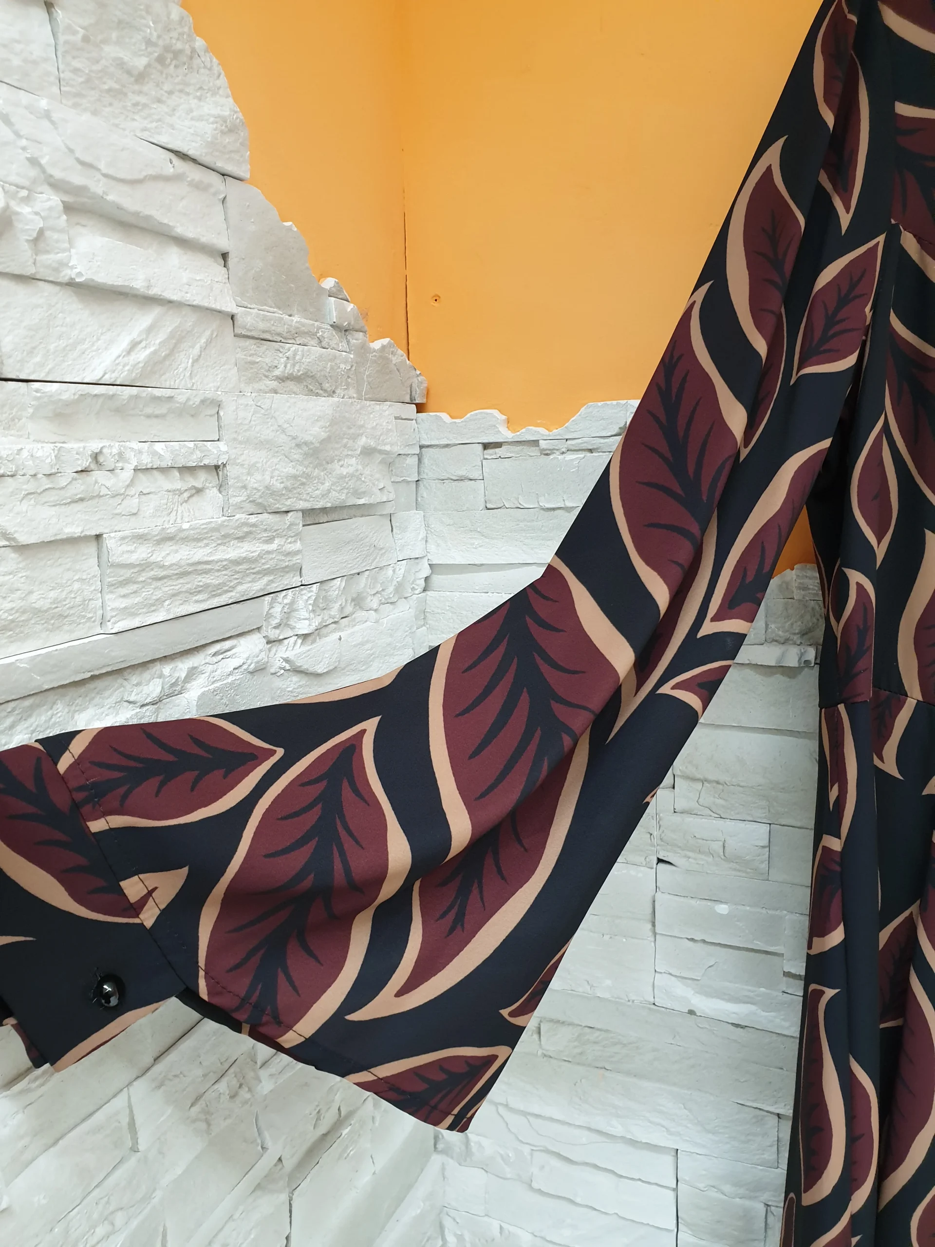 Abito foglie CURVY - immagine 6