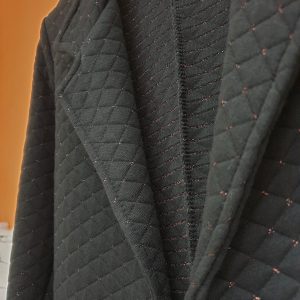 Giacca maglia fili lurex