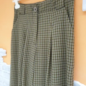 Pantalone quadretti palazzo