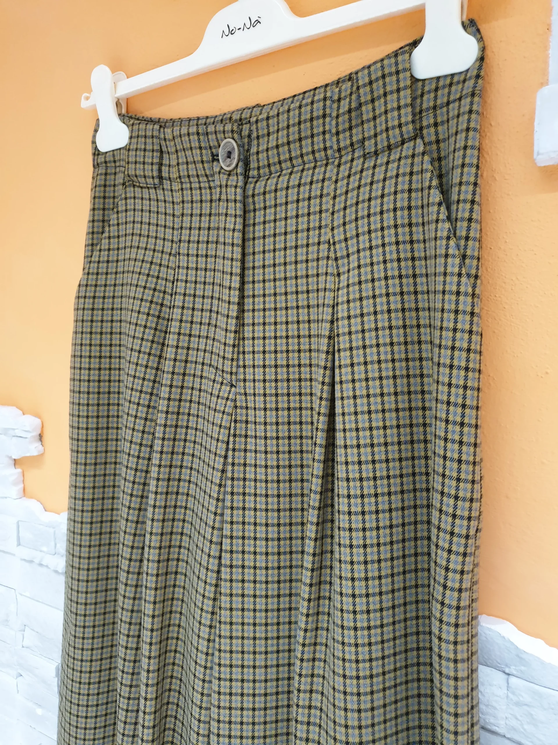 Pantalone quadretti palazzo