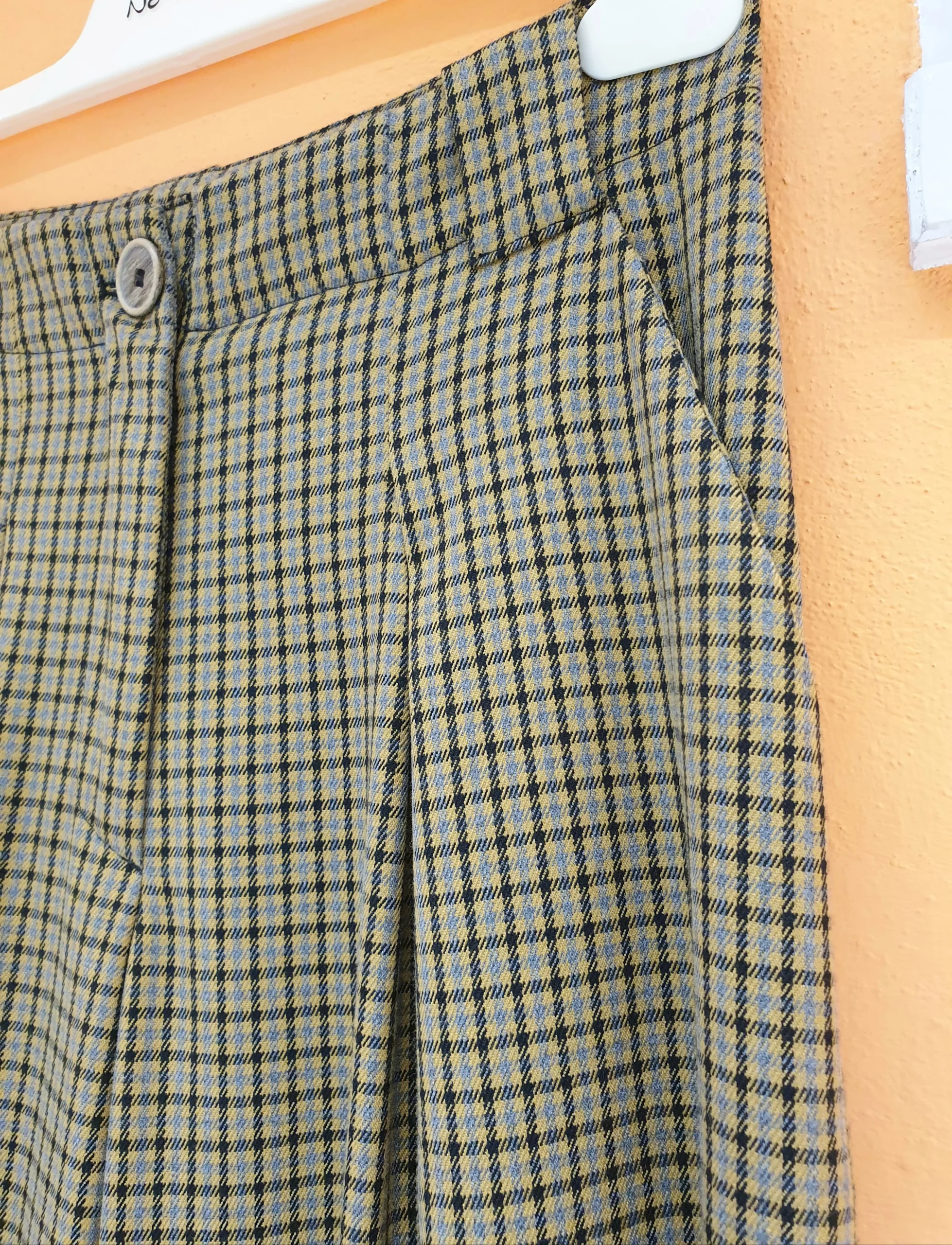 Pantalone quadretti palazzo - immagine 6