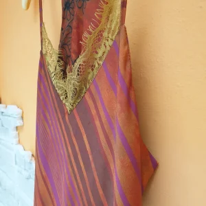 Abito sottoveste sangria