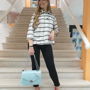 Giacchino chanel bianco&nero