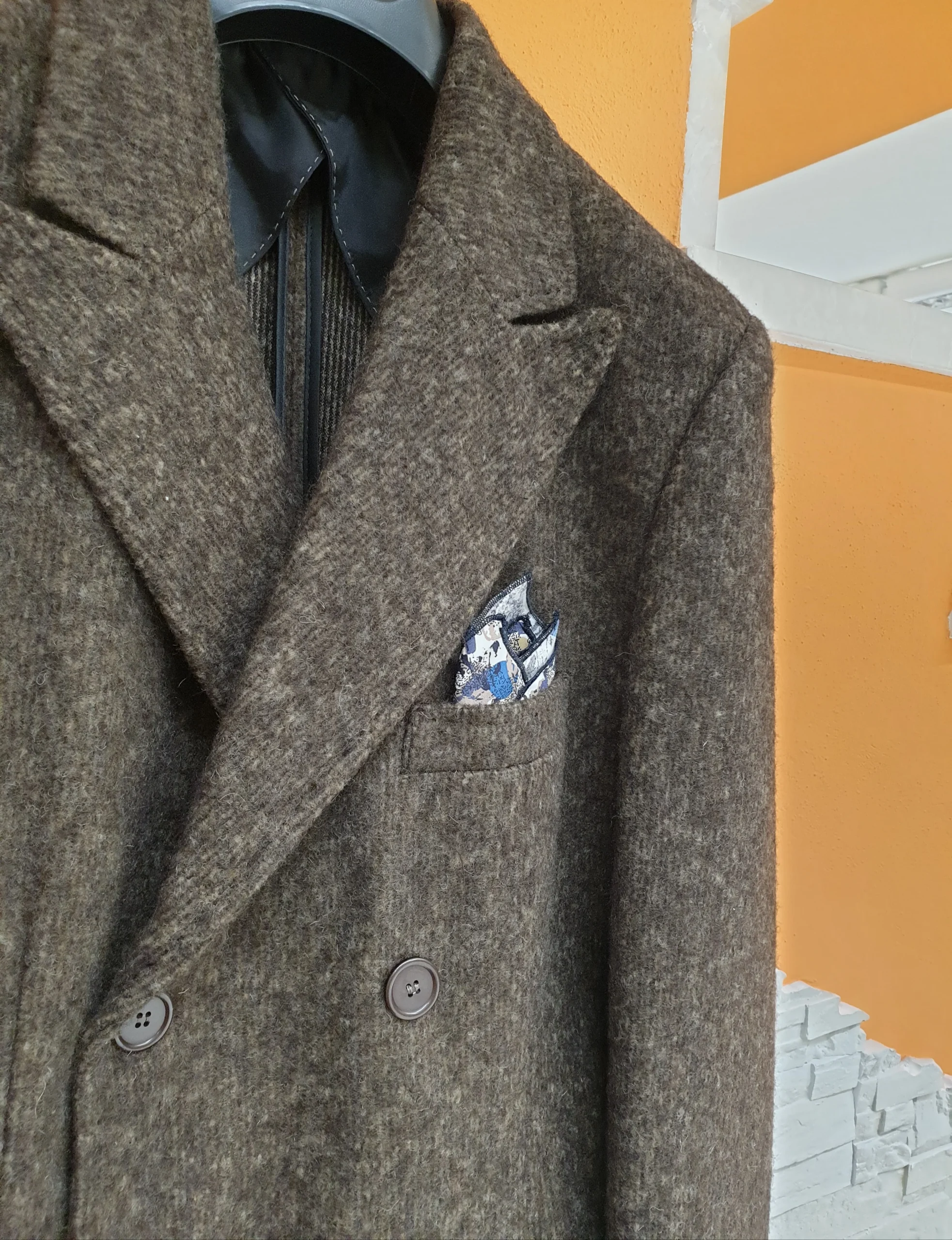 Cappotto doppiopetto moro - immagine 6