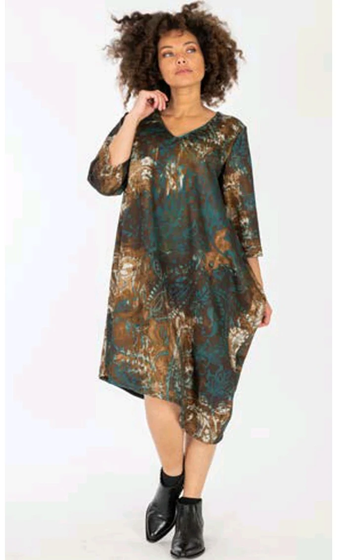 Abito asimmetrico CURVY - immagine 3