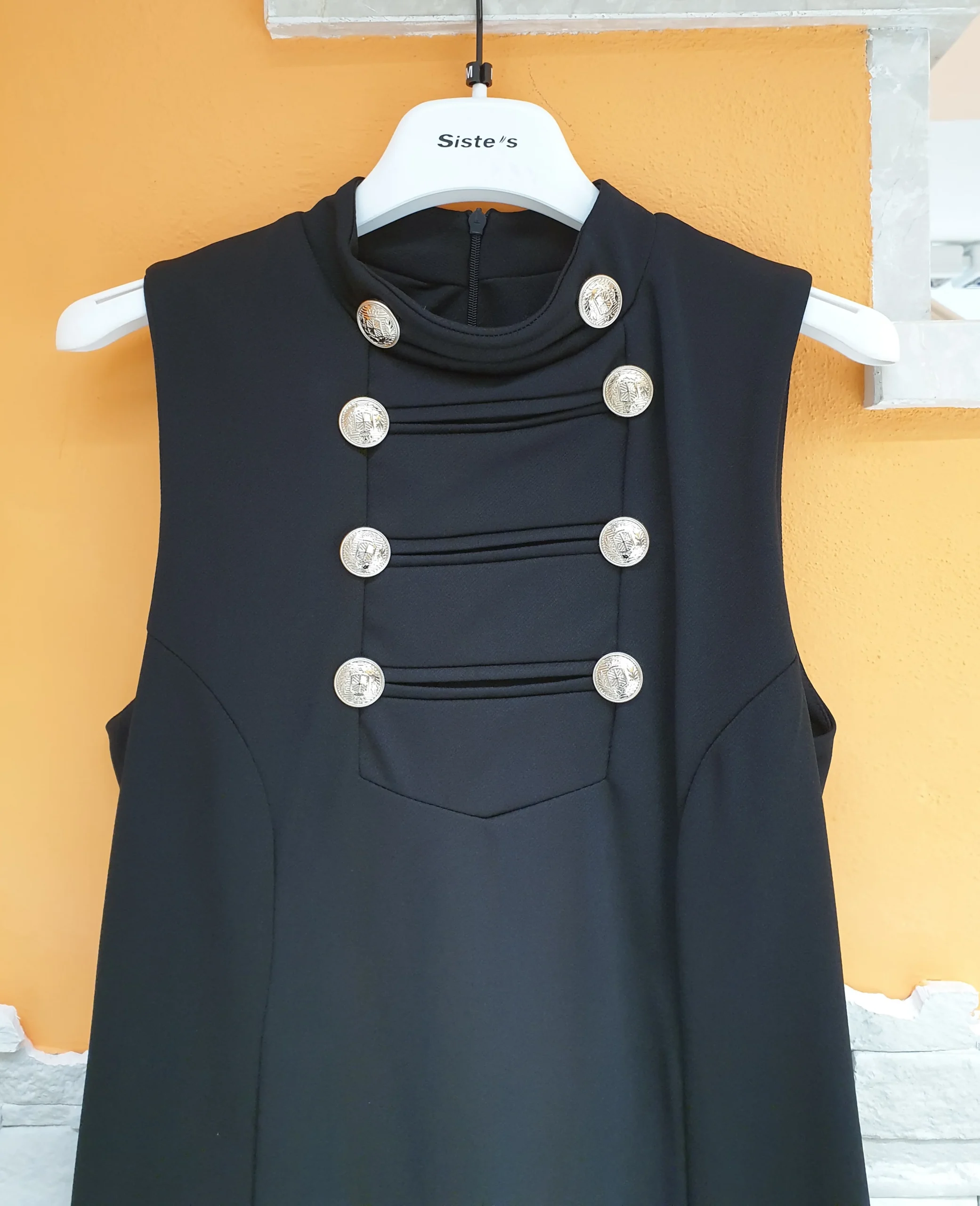 Abito bottoni military - immagine 8