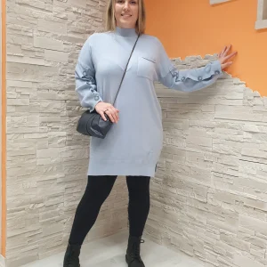 Maxi maglia bottoni maniche CURVY