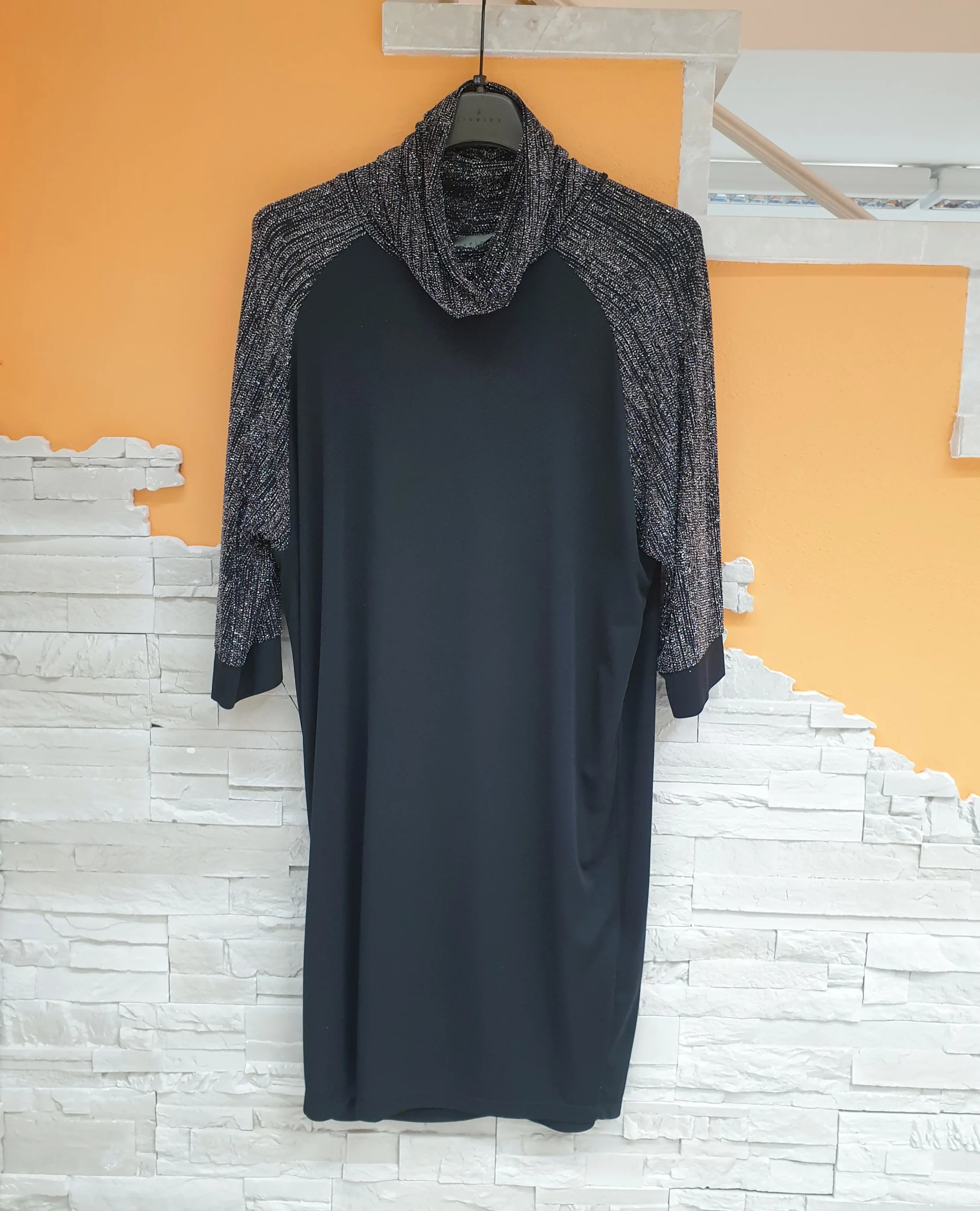 Abito 3/4 glitter CURVY - immagine 5