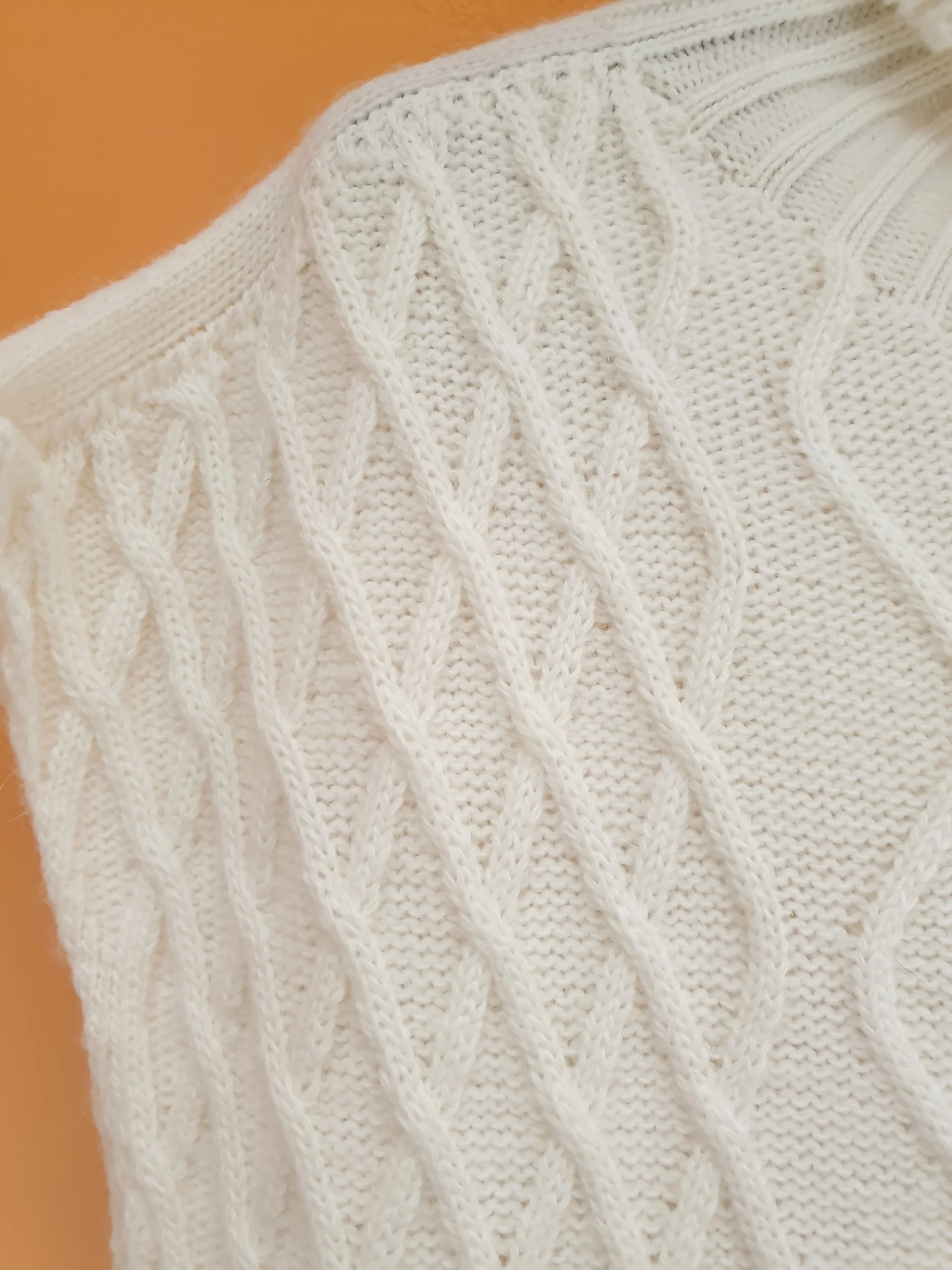 Abito bicolore lana - immagine 9