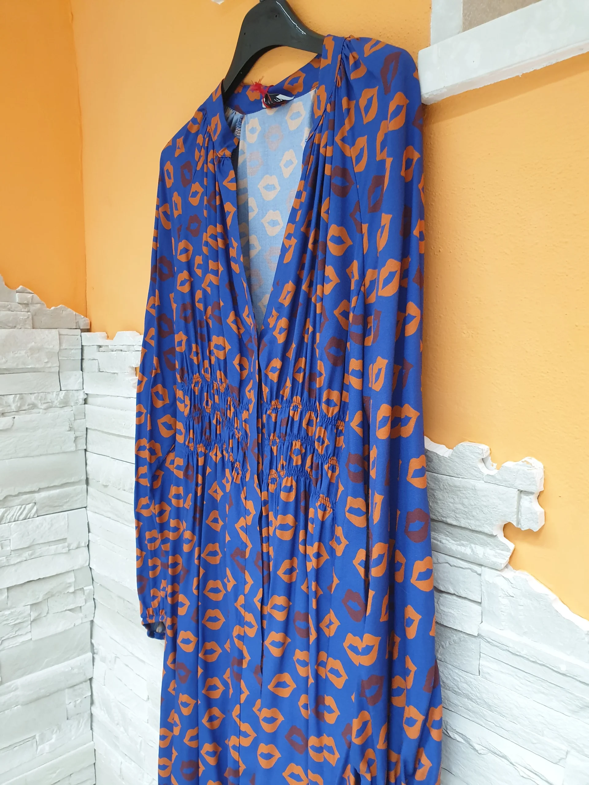 Abito bluette bocche - immagine 3