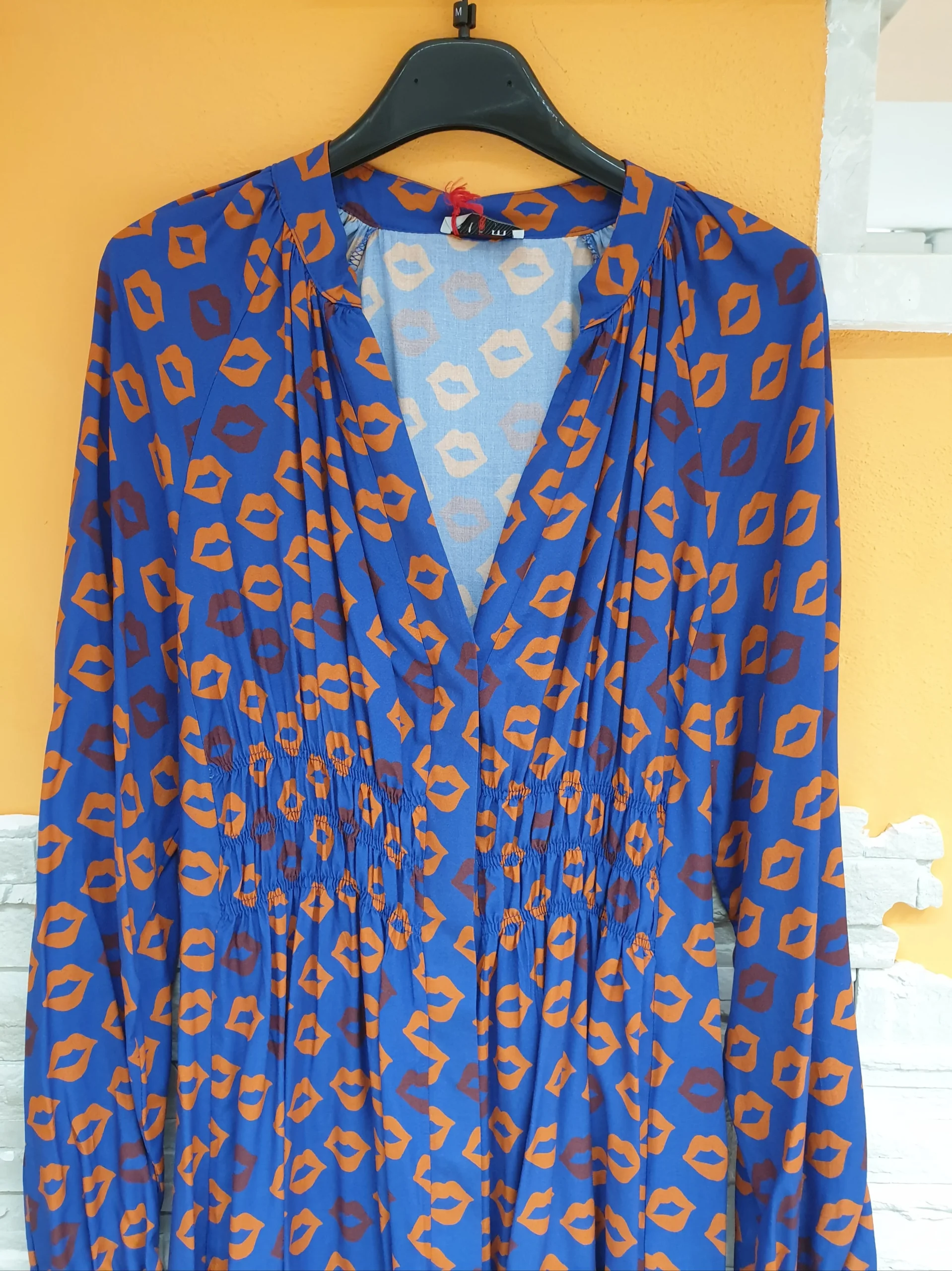 Abito bluette bocche - immagine 4