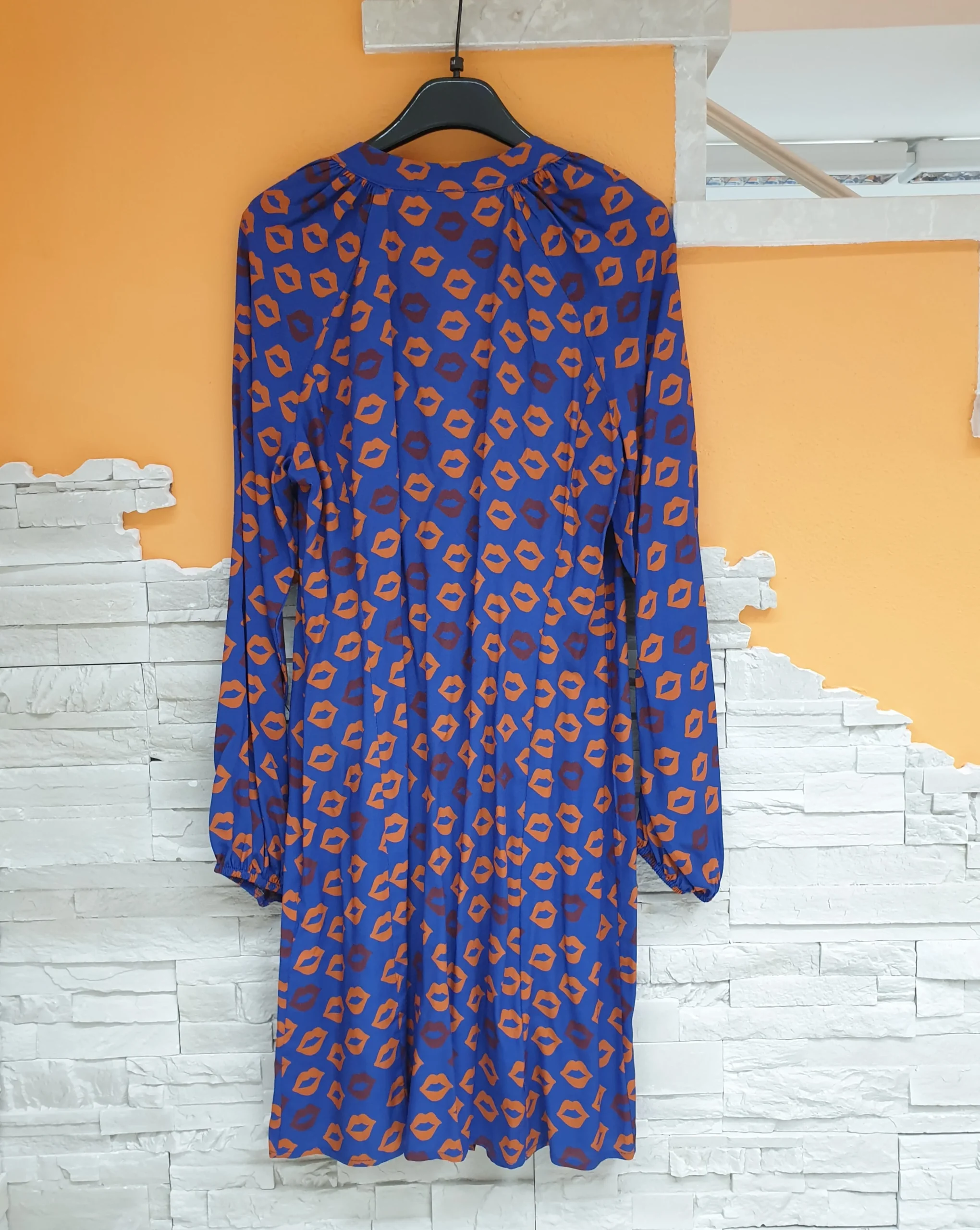 Abito bluette bocche - immagine 6