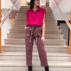 Camicia rimborso lampone