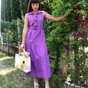 Abito cotone glicine