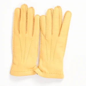 Alpo Guanti Cervo Giallo Donna
