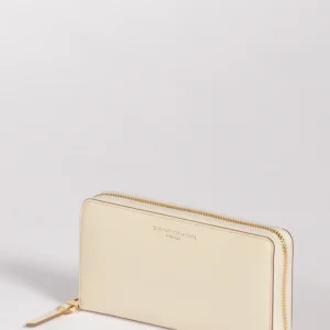 Gianni Chiarini Portafoglio Zip Bianco Naturale Donna