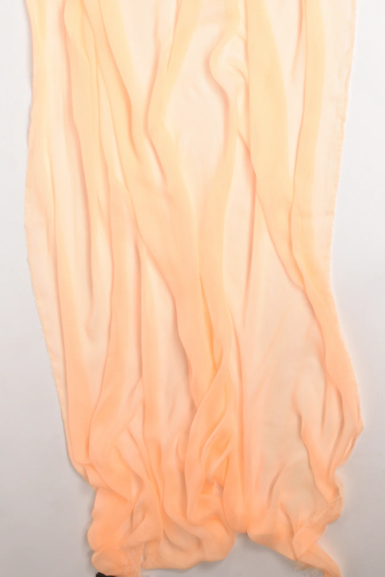 Faliero Sarti Sciarpa Sfrangiata Arancio Donna - immagine 5