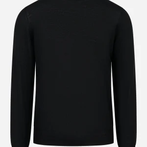 Lupetto in lana merinos extrafine nero