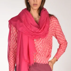 Faliero Sarti Stola Unita Fucsia Donna