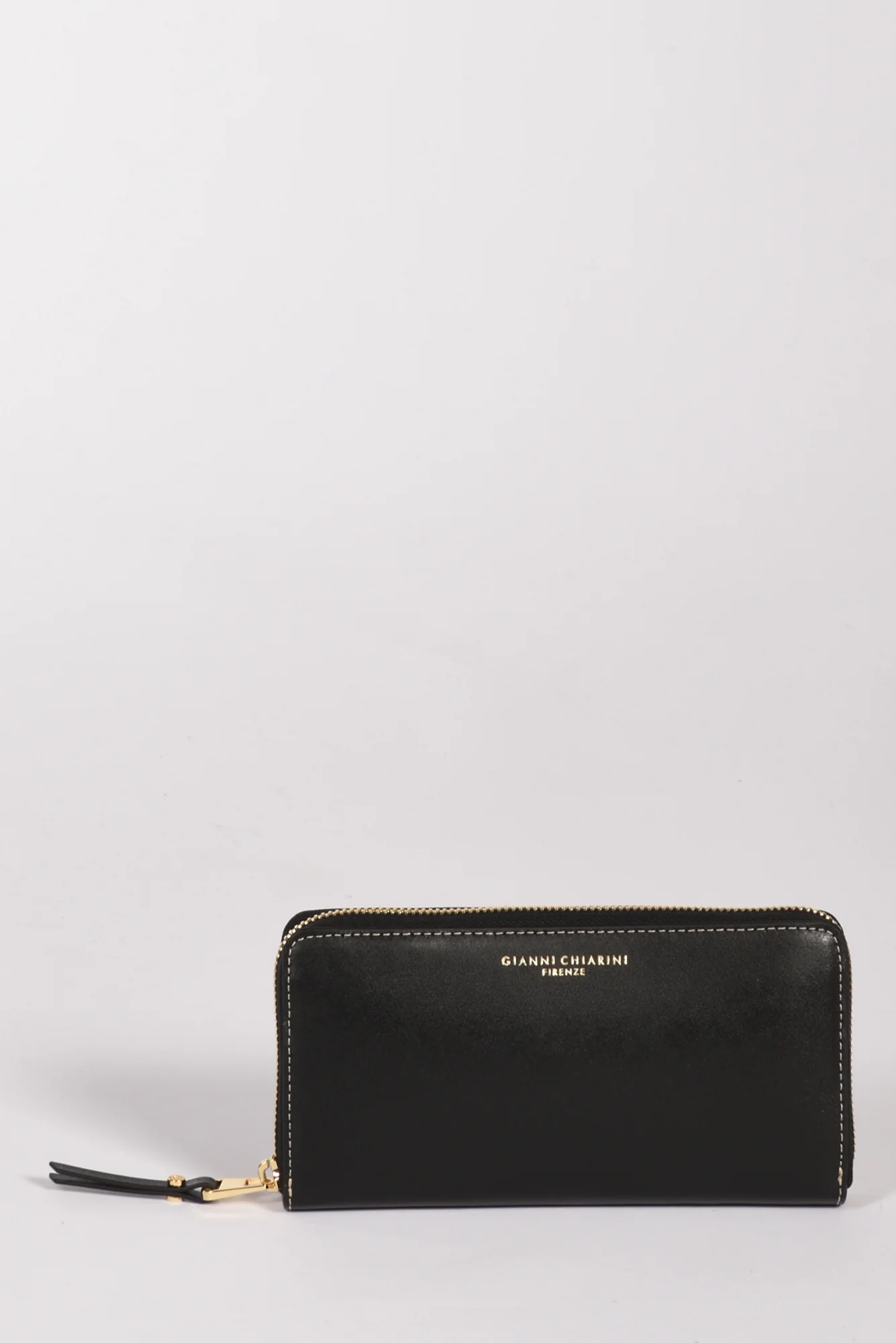 Gianni Chiarini Portafoglio Zip Nero Donna - immagine 3