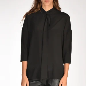 Aspesi Camicia Scialle Nero Donna