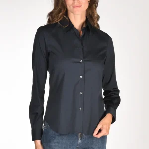 Aspesi Camicia Colletto Blu Donna