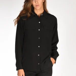 Equipment Femme Camicia Tasche Nero Donna