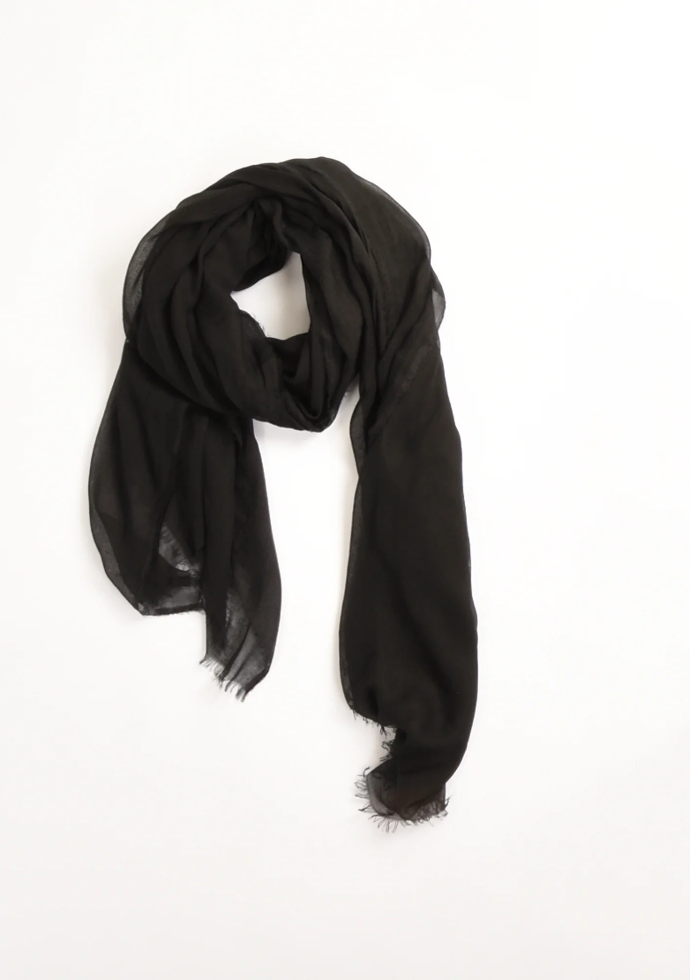 Faliero Sarti Sciarpa Unita Nero Donna - immagine 3