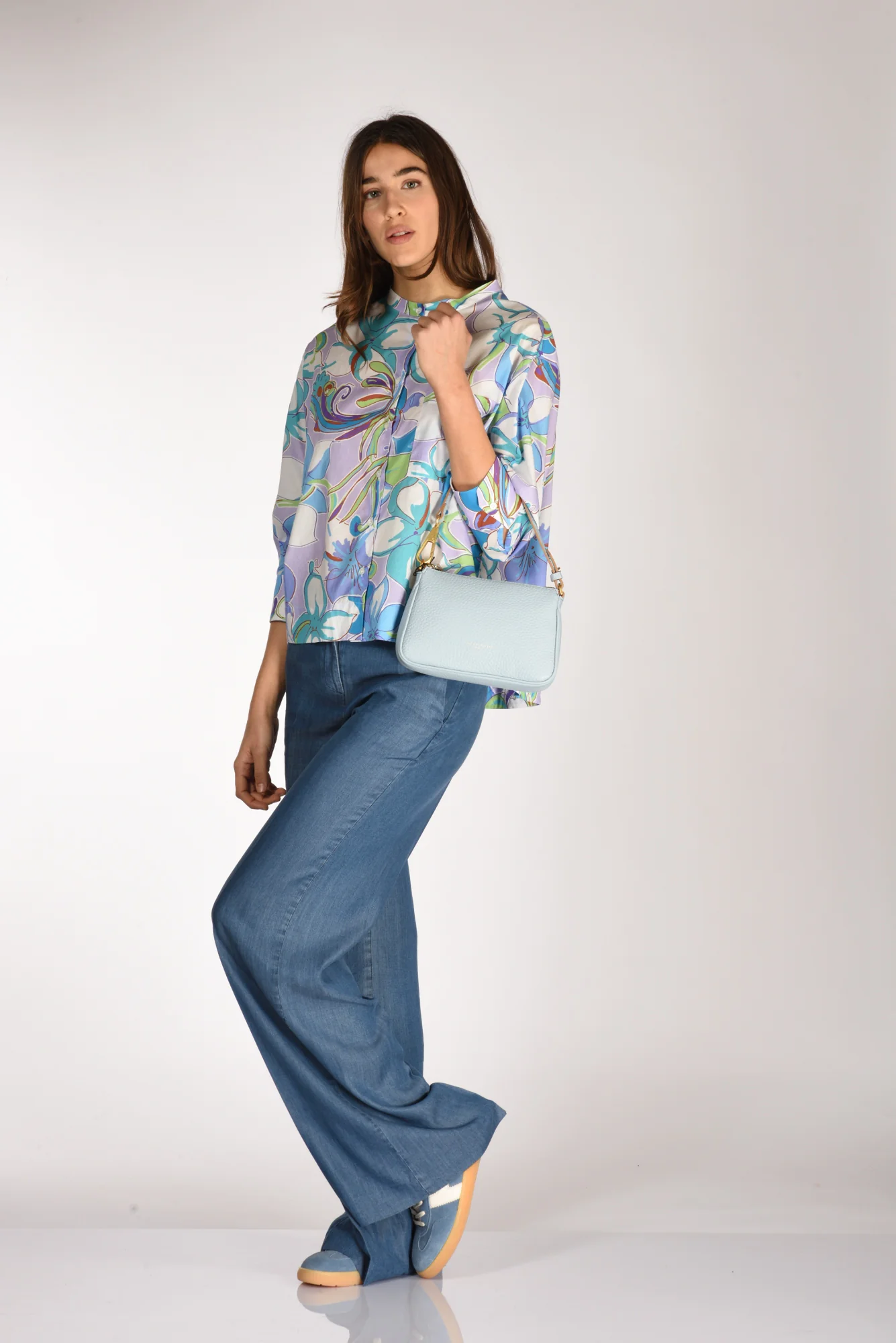 Gianni Chiarini Borsa Brooke Azzurro Donna - immagine 3