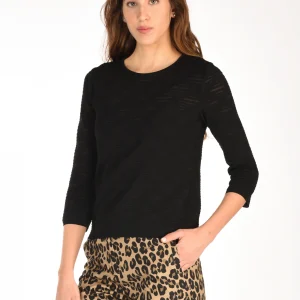 Anne Claire Maglia Nero Donna