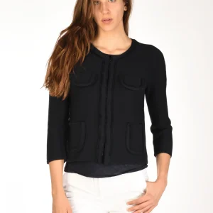 Anne Claire Giacca Di Maglia Blu Donna