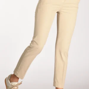 Incotex Slowear Pantalone Leyre Beige Scuro Donna