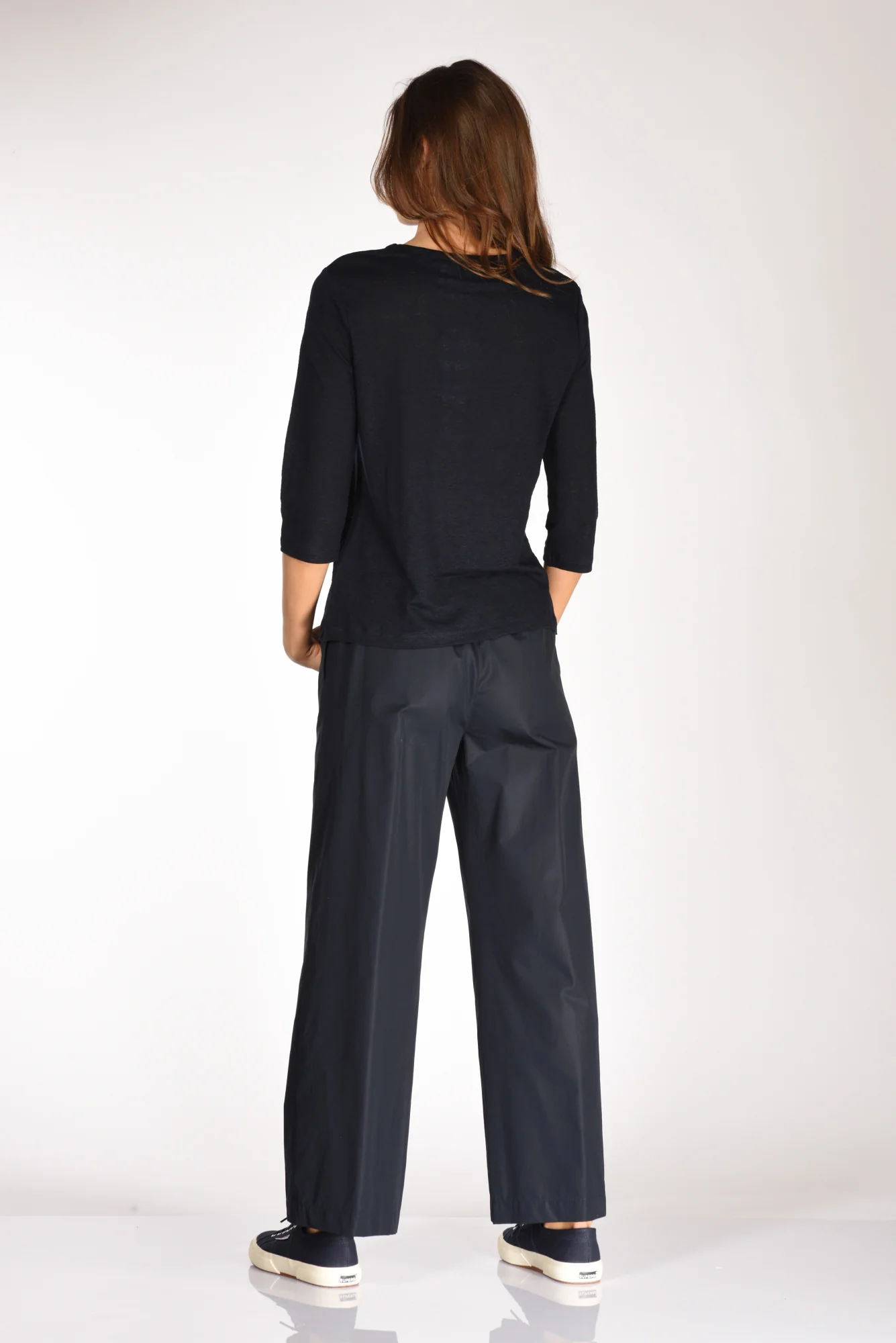 Allude Maglia Blu Donna - immagine 6