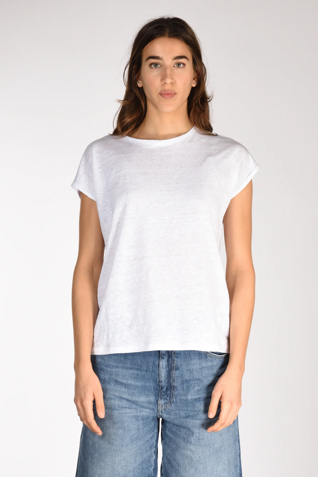 Allude Maglia Bianco Naturale Donna - immagine 3